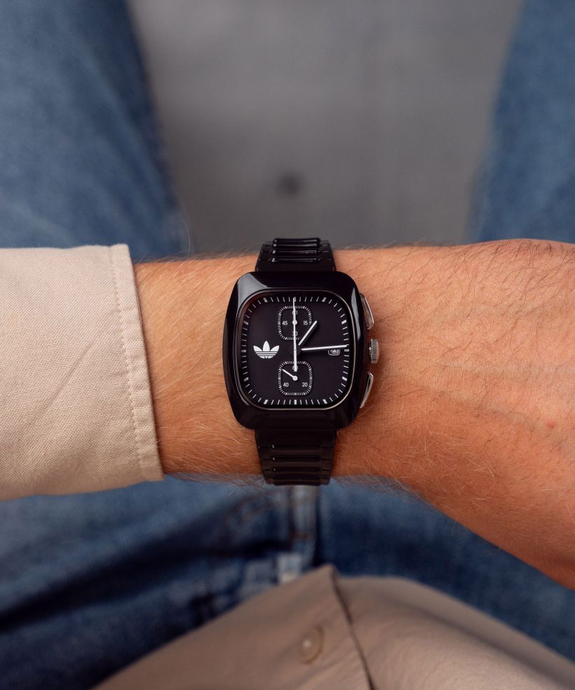 Годинник для Жінок і Чоловіків adidas Originals Retro Wave Two Chrono