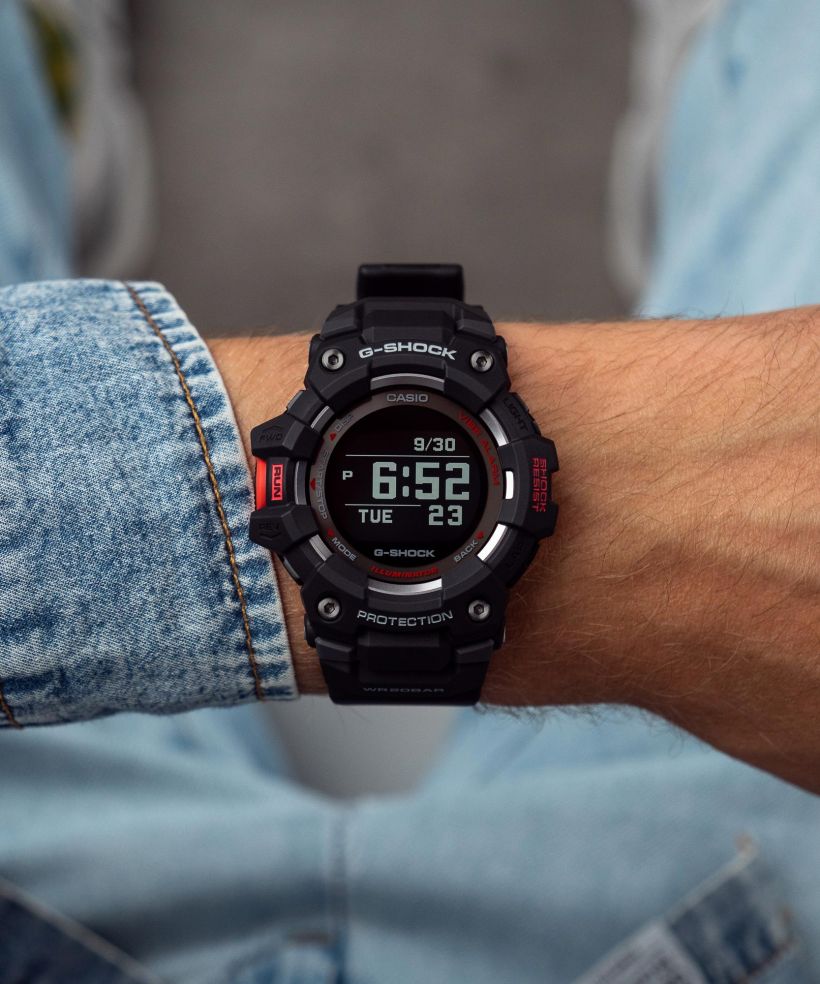 Годинник Чоловічий Casio G-Shock G-Squad Bluetooth Sync Step Tracker