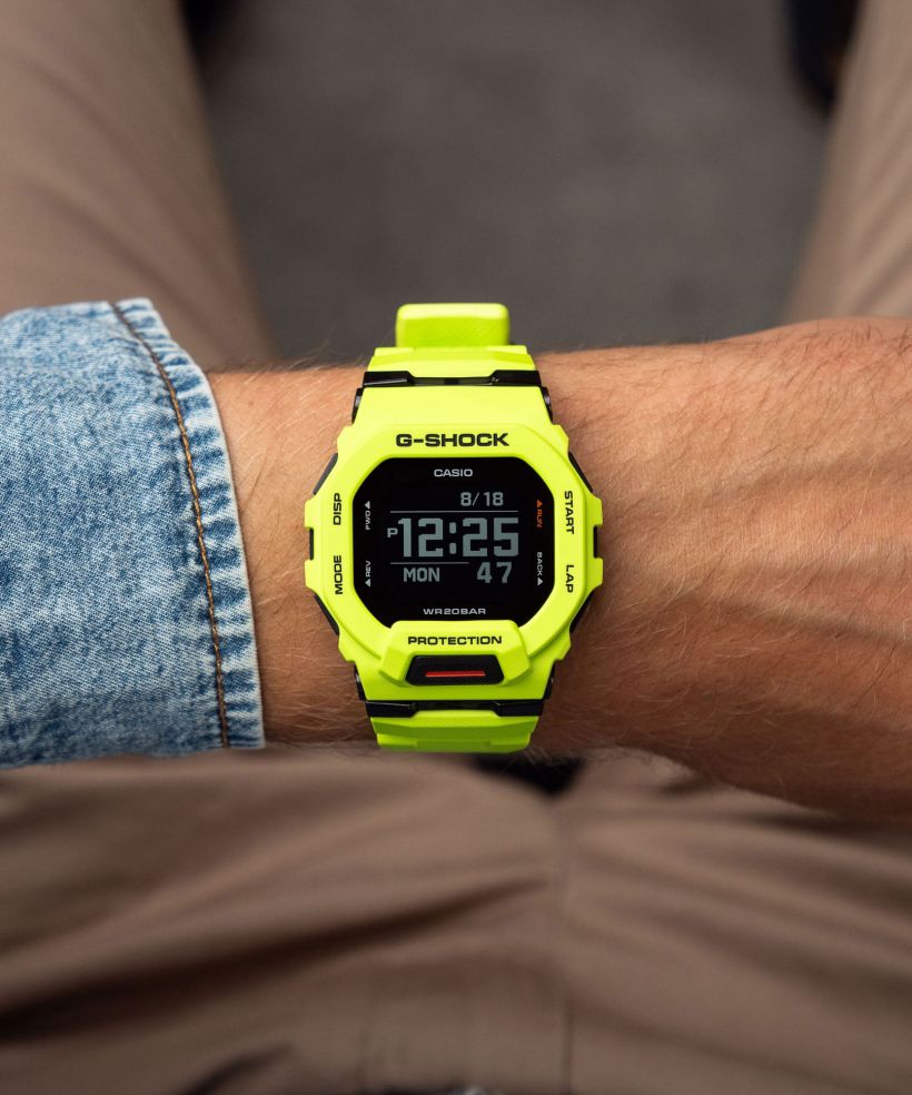 Годинник Чоловічий Casio G-Shock G-Squad Bluetooth Sync Step Tracker