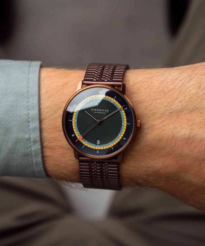 Годинник Чоловічий Sternglas Naos Edition Argo Bronze