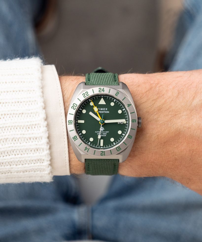 Годинник Чоловічий Timex Expedition North Pioneer Automatic Titanium