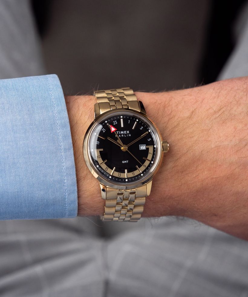 Годинник Чоловічий Timex Marlin GMT
