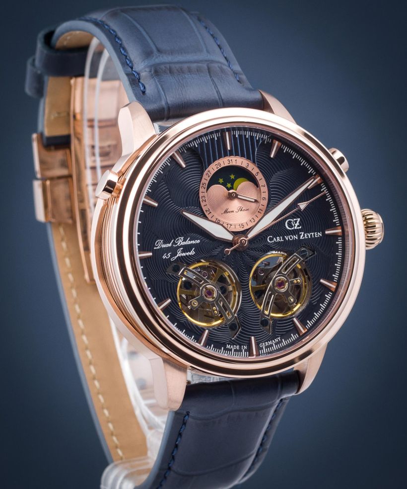 Годинник Чоловічий Carl von Zeyten Durbach Open Heart Automatic Limited Edition
