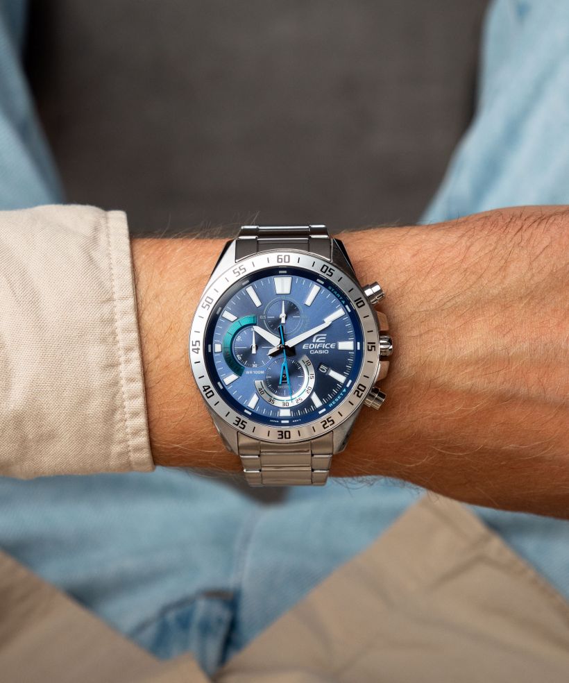 Годинник Чоловічий Casio Edifice Momentum Chronograph