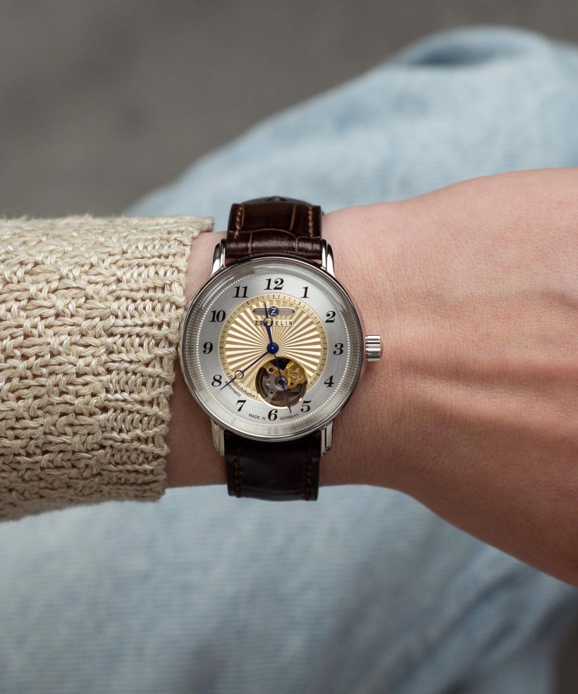 Годинник Жіночий Zeppelin Friedrichshafen Open Heart Automatic