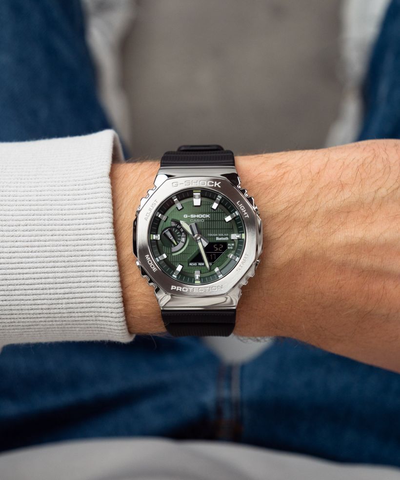 Годинник Чоловічий Casio G-Shock Octagon Bluetooth Solar