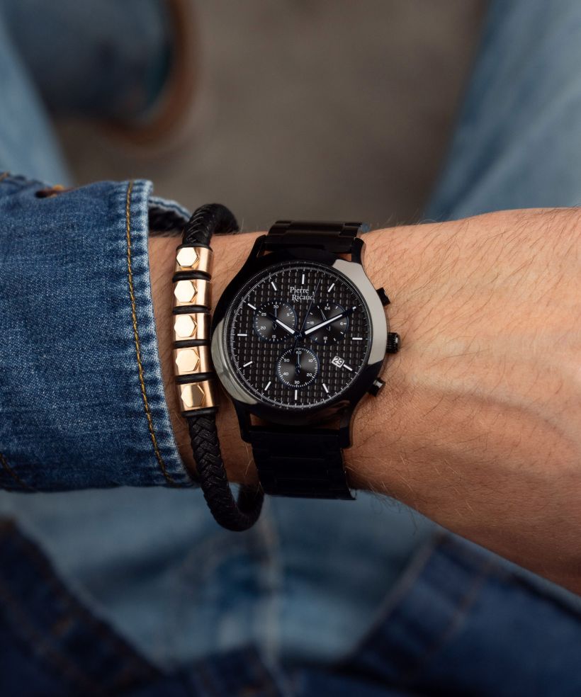Годинник Чоловічий Pierre Ricaud Classic Chronograph SET