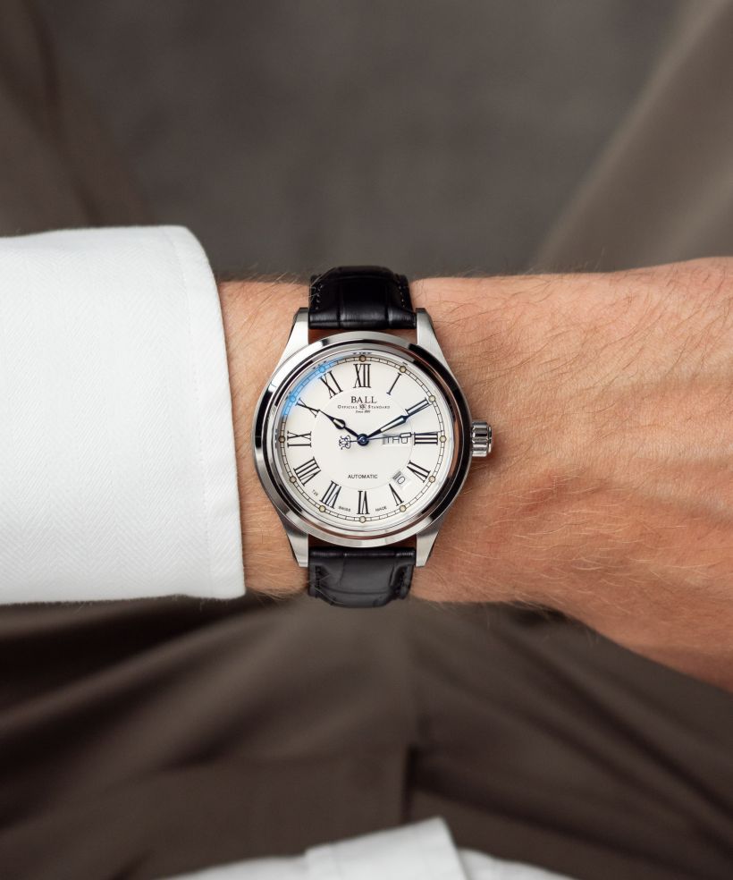 Годинник Чоловічий Ball Trainmaster Roman Automatic