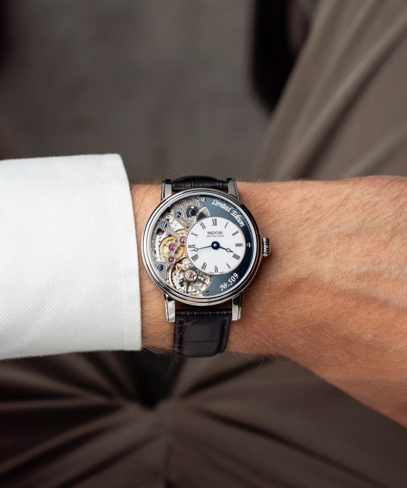 Годинник Чоловічий Epos Oeuvre d&#039;Art Verso II Skeleton Limited Edition