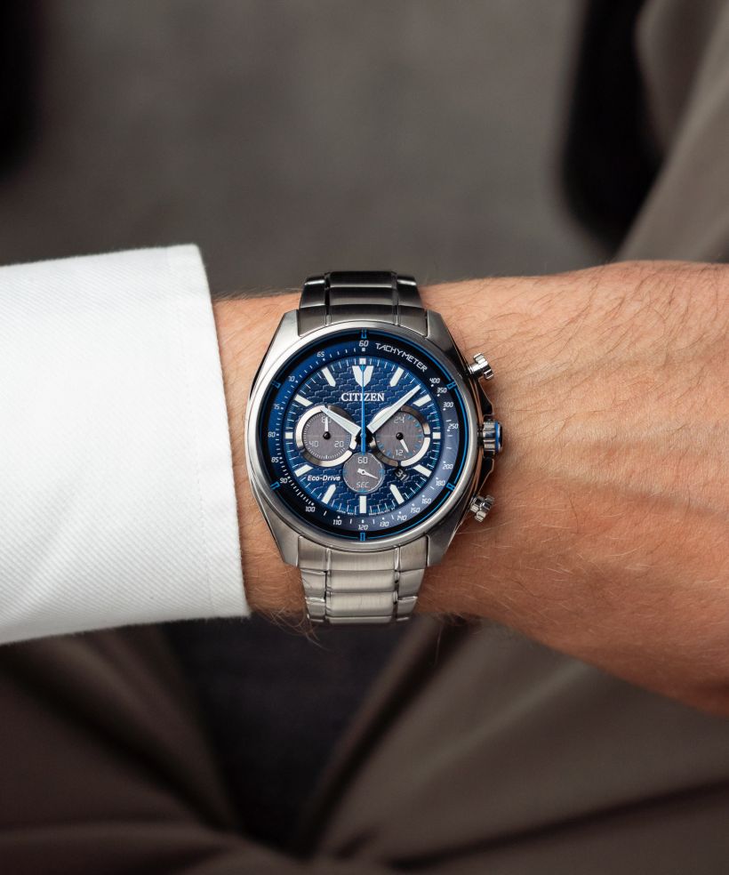 Годинник Чоловічий Citizen Eco-Drive Chronograph Racer