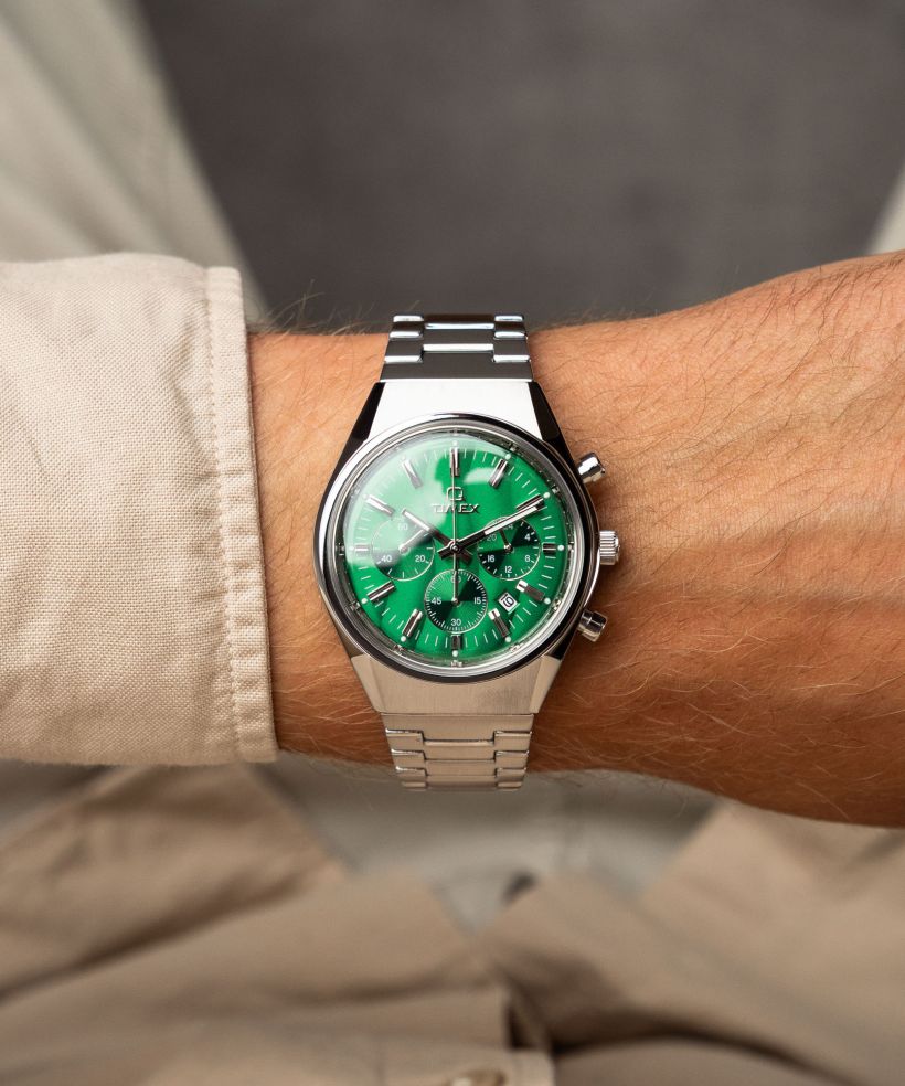 Годинник Чоловічий Timex Timex Q Falcon Eye Chronograph