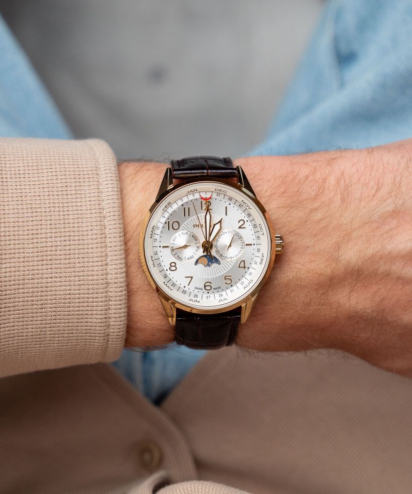 Годинник Чоловічий Delbana Retro Moonphase
