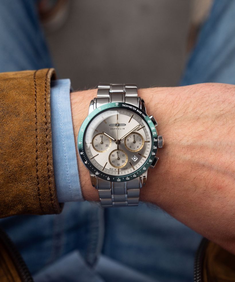 Годинник Чоловічий Zeppelin New York Chronograph
