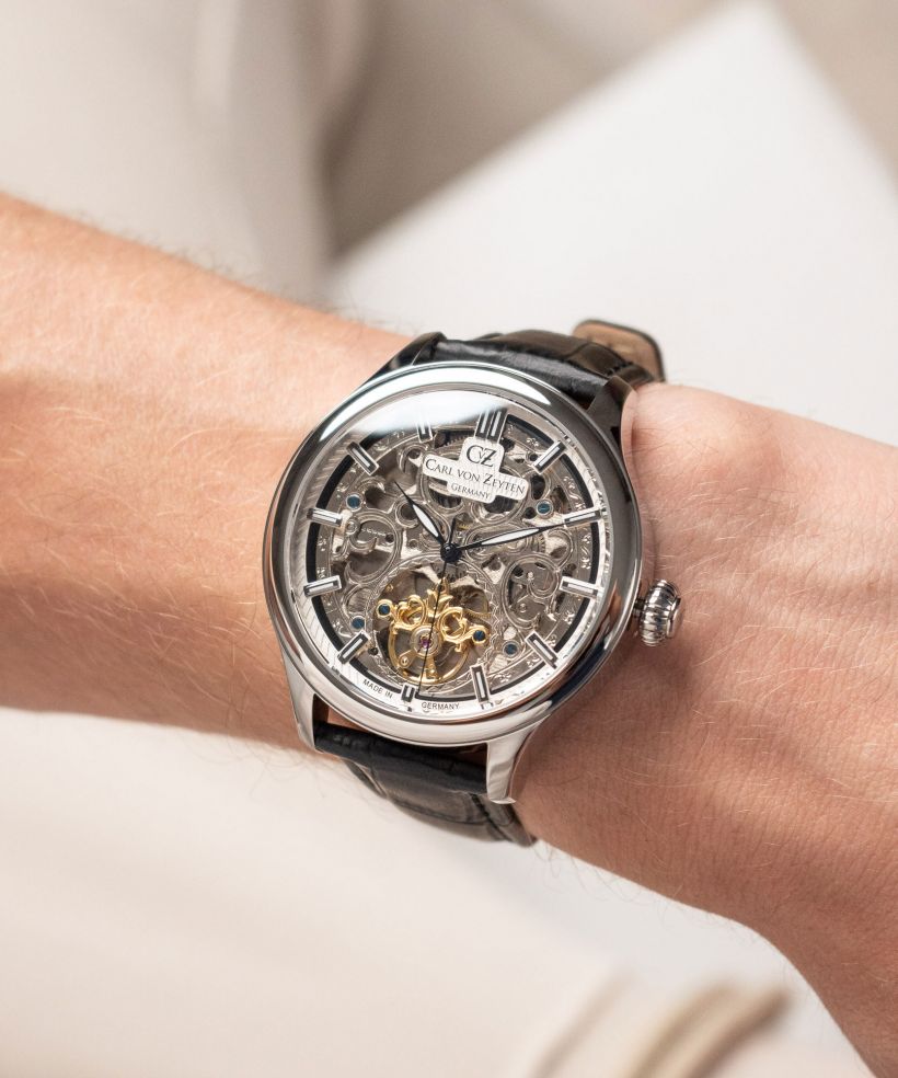 Годинник Чоловічий Carl von Zeyten St. Georgen Skeleton Automatic