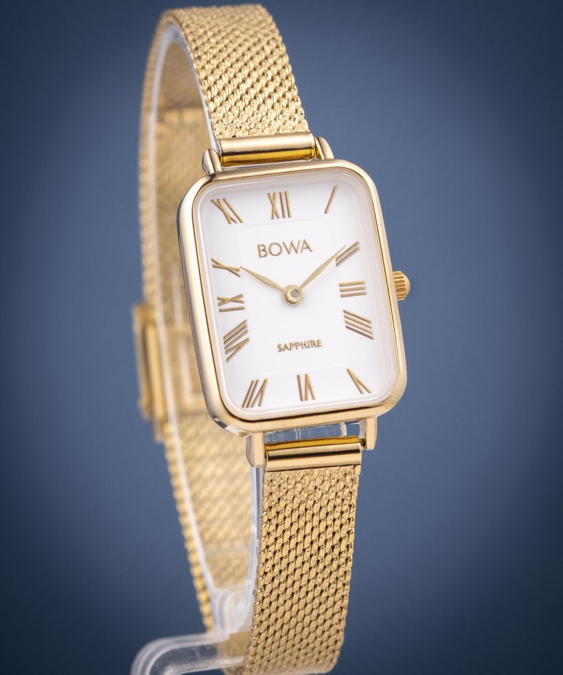 Годинник Жіночий BOWA Dubai White-Gold Mesh 20
