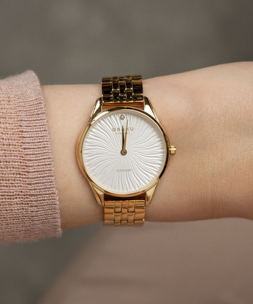 Годинник Жіночий Obaku Diamond