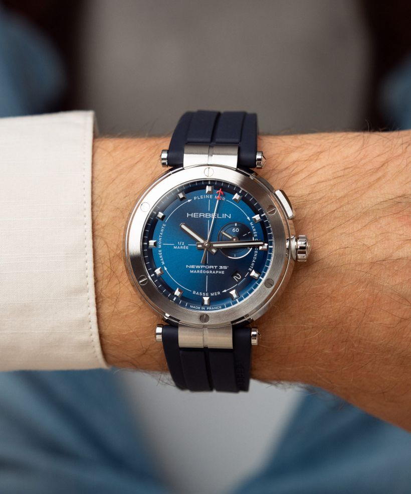 Годинник Чоловічий Herbelin Newport Mareographe 35th Anniversary