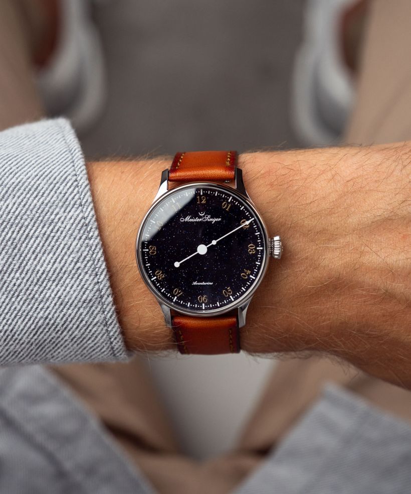 Годинник Чоловічий Meistersinger Pangaea Aventurine Automatic
