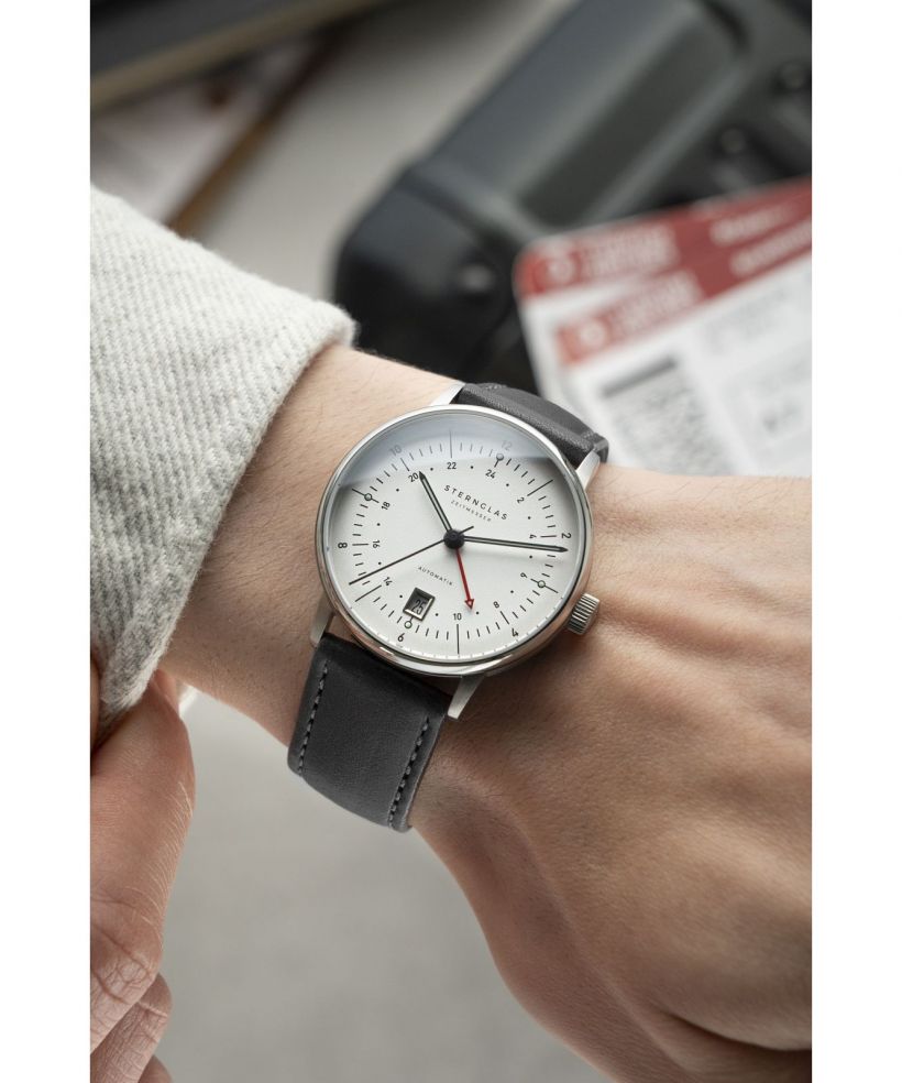Годинник Чоловічий Sternglas Naos Pro GMT Automatik
