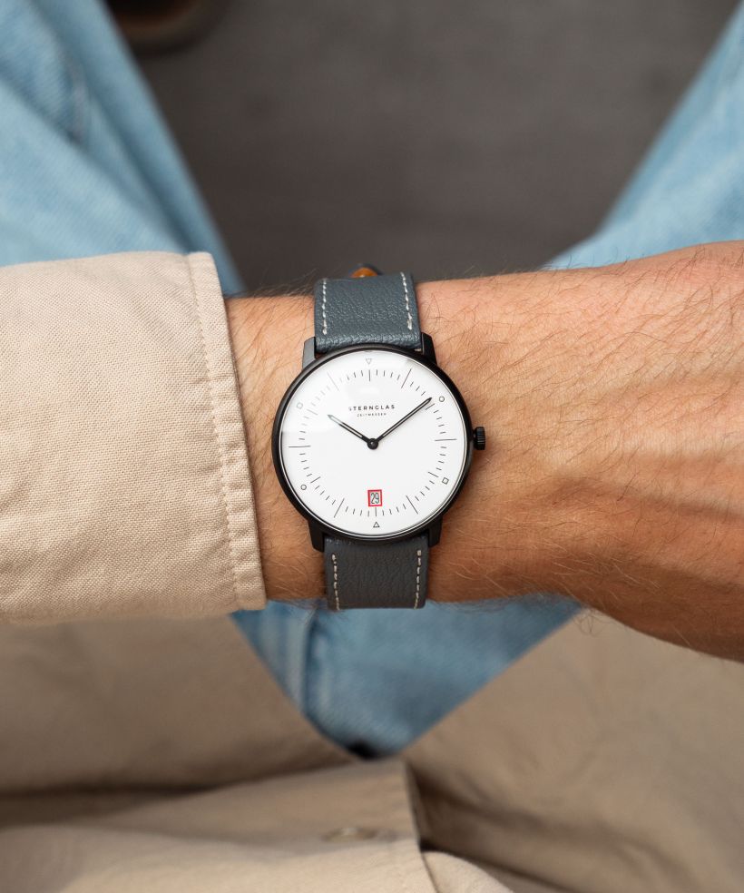 Годинник Чоловічий Sternglas Naos Edition Bauhaus III LTD