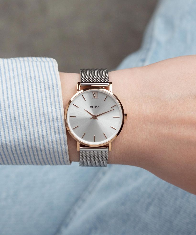Годинник Жіночий Cluse Minuit Mesh