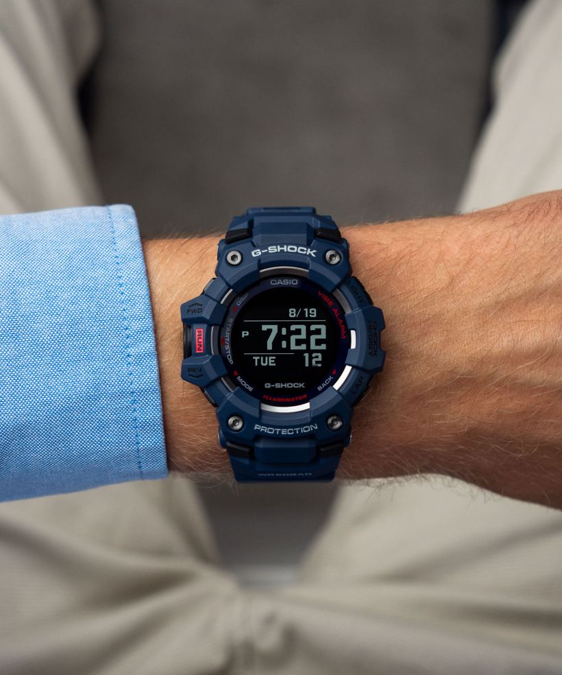 Годинник Чоловічий Casio G-Shock G-Squad Bluetooth Sync Step Tracker