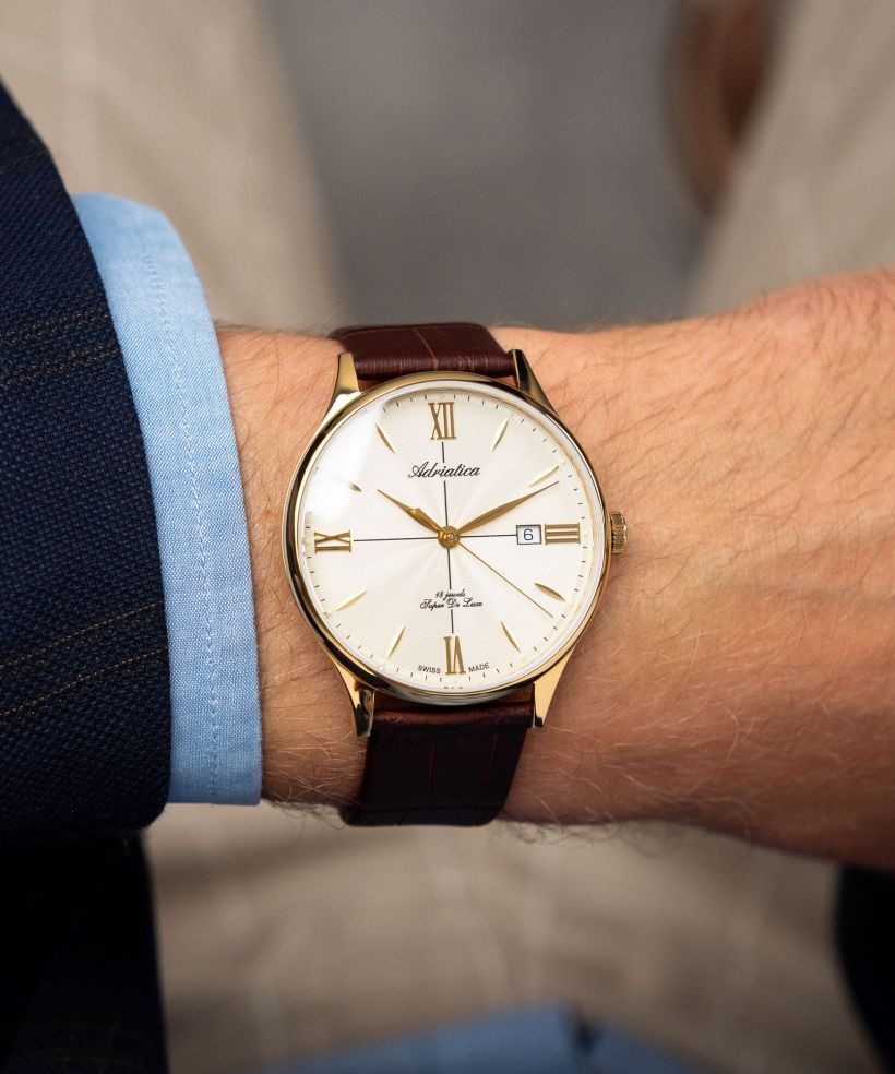 Годинник Чоловічий Adriatica Super de Luxe Mechanical