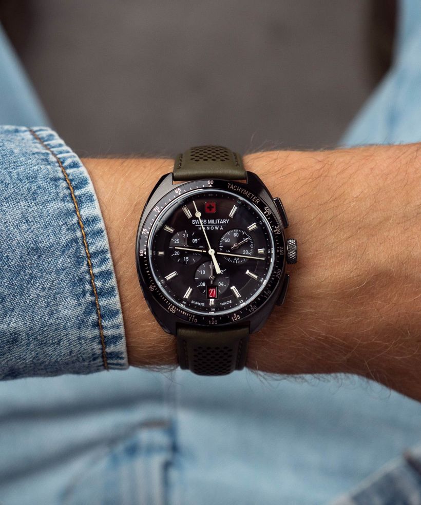 Годинник Чоловічий Swiss Military Hanowa Defender Chronograph