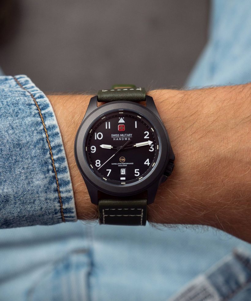 Годинник Чоловічий Swiss Military Hanowa Fieldmaster Tritium