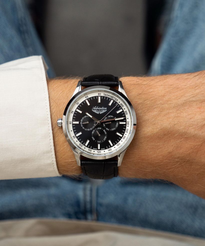 Годинник Чоловічий Adriatica Multifunction