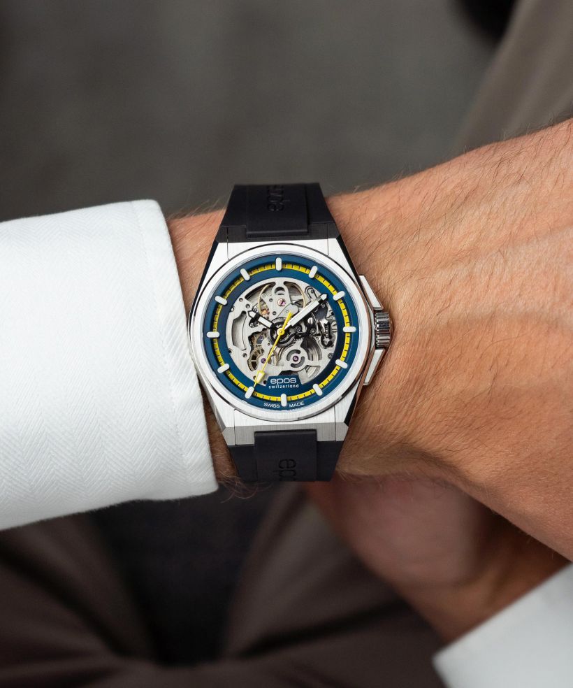 Годинник Чоловічий Epos Sport 3505 SK Skeleton Automatic