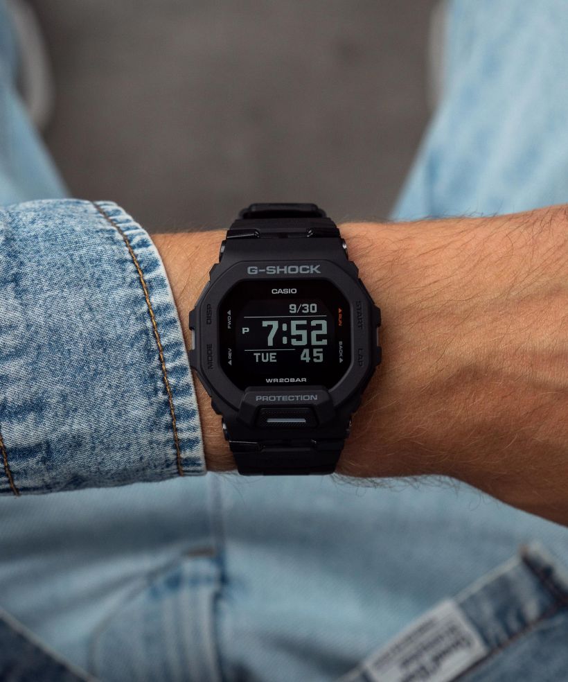 Годинник Чоловічий Casio G-Shock G-Squad Bluetooth Sync Step Tracker