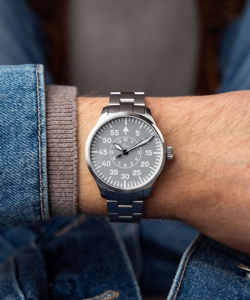 Годинник Чоловічий Laco Aachen Grau 39