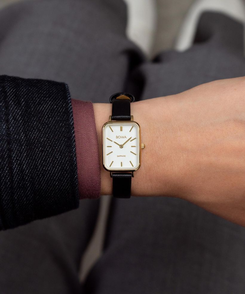 Годинник Жіночий BOWA Dubai White Black-Tone 20