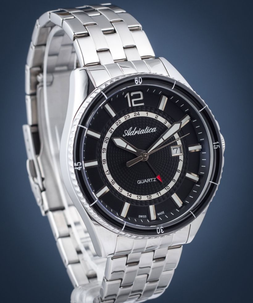 Годинник Чоловічий Adriatica Sport GMT