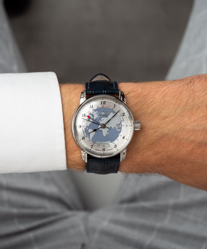 Годинник Чоловічий Zeppelin Friedrichshafen Automatic GMT