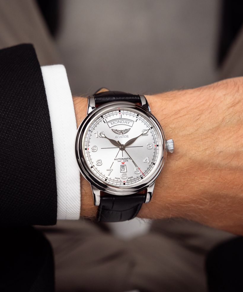 Годинник Чоловічий Aviator Douglas DC-3 Day-Date Automatic Limited Edition