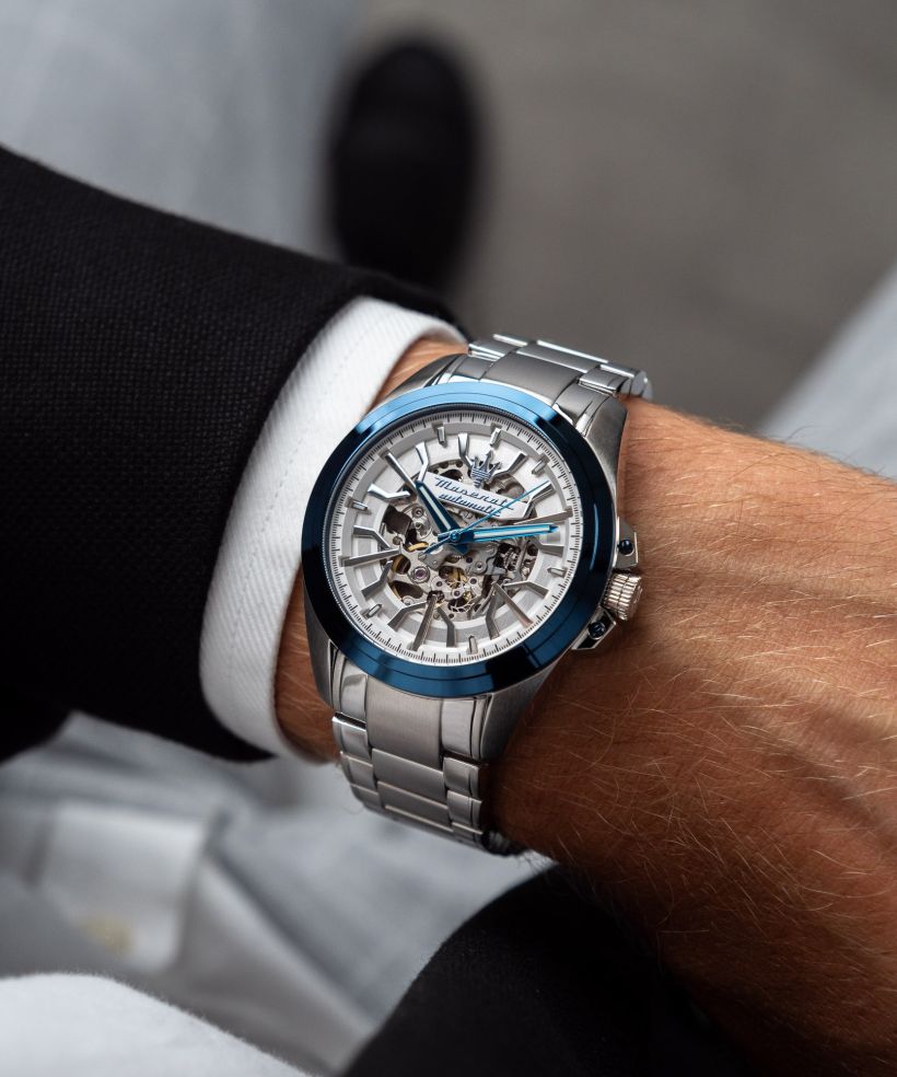 Годинник Чоловічий Maserati Traguardo Automatic Skeleton