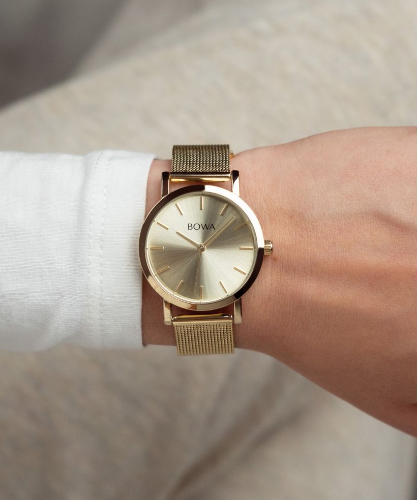 Годинник Жіночий BOWA Tokyo Full Gold Mesh 33