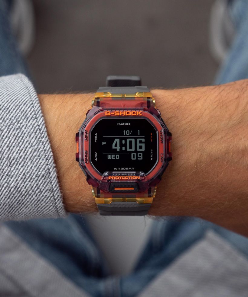 Годинник Чоловічий Casio G-Shock G-Squad Bluetooth Sync Step Tracker