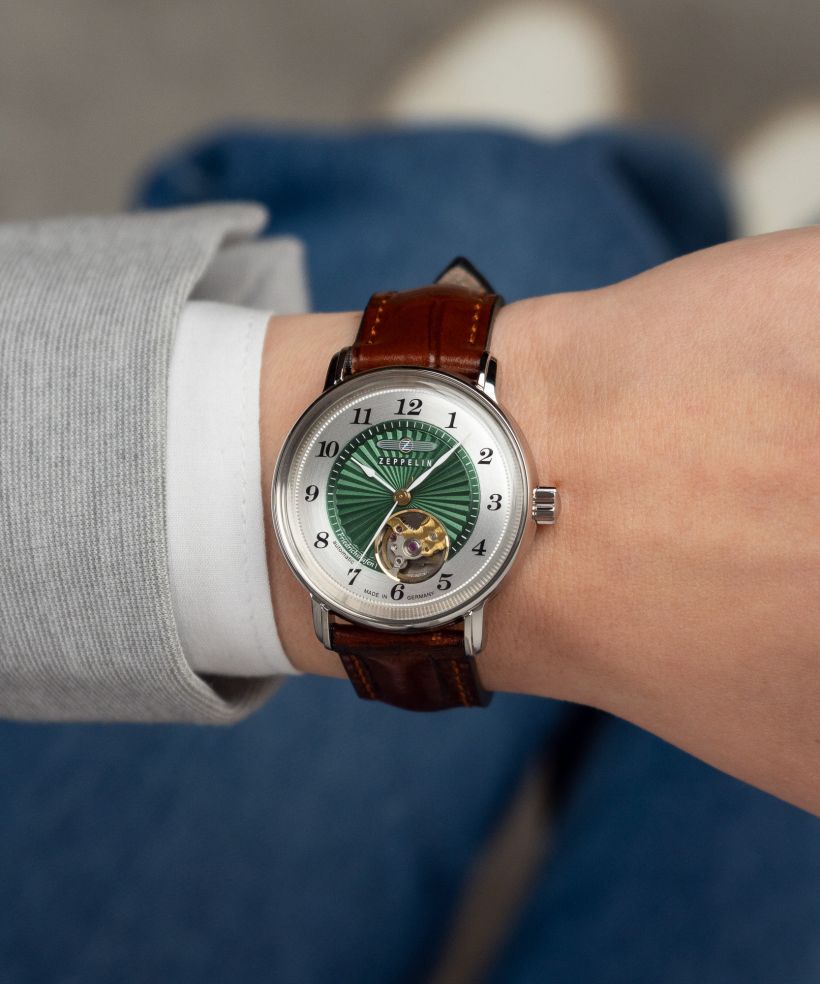 Годинник Жіночий Zeppelin Friedrichshafen Open Heart Automatic