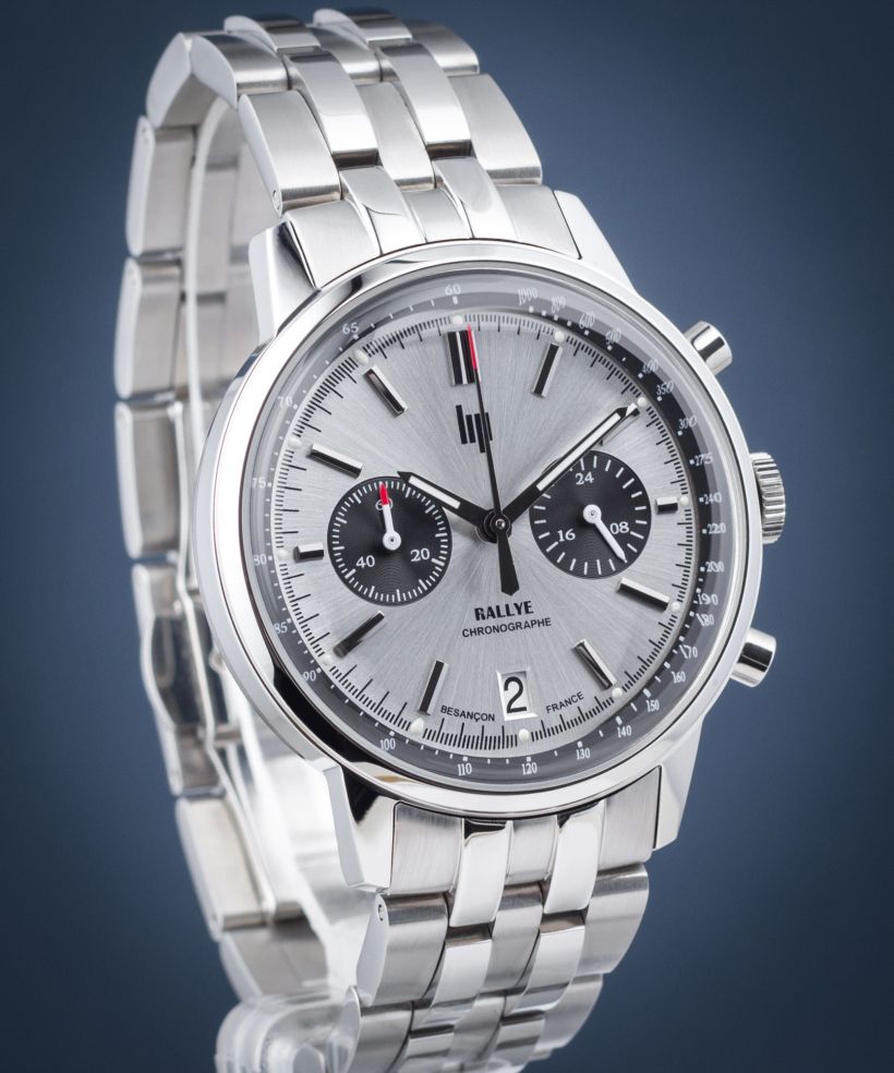 Годинник Чоловічий Lip Rallye Panda Chronograph