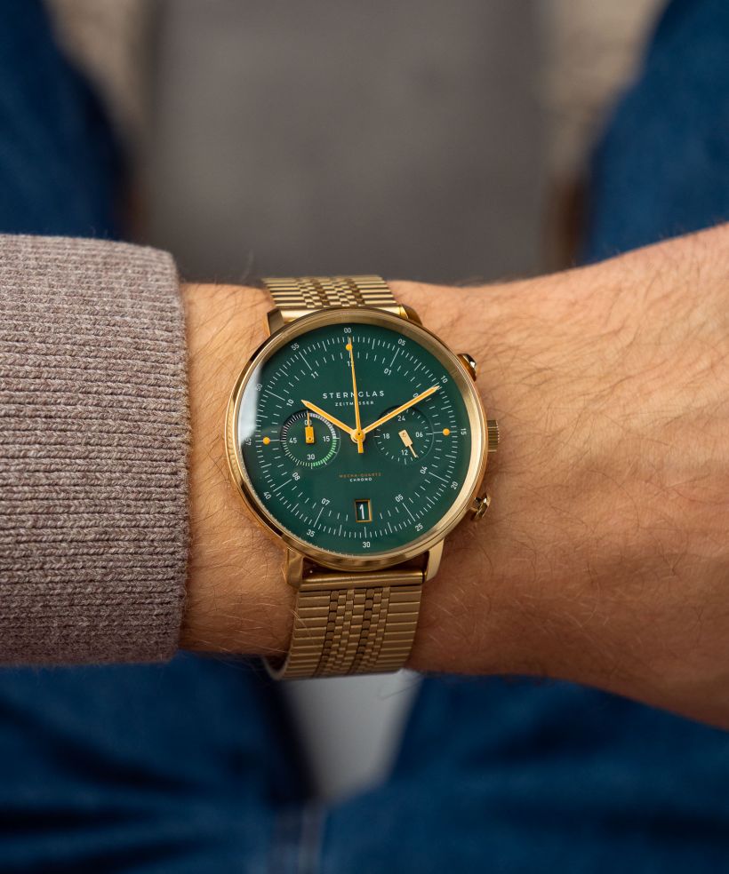 Годинник Чоловічий Sternglas Hamburg Ed Vintage Chronograph