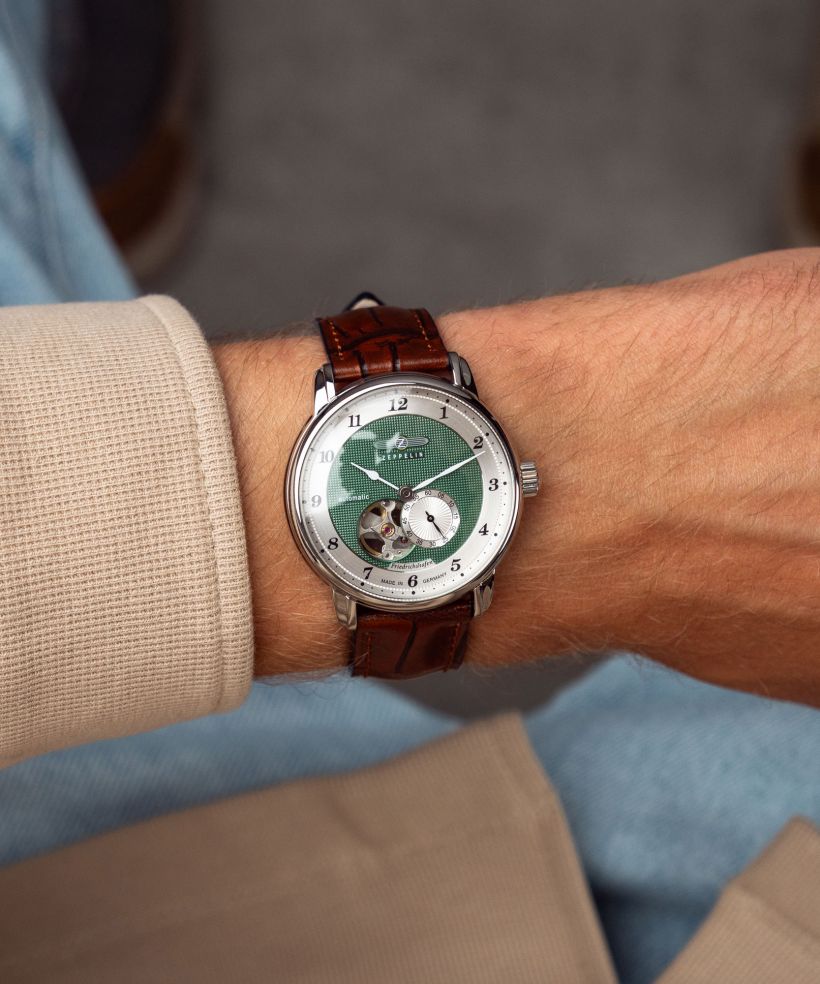 Годинник Чоловічий Zeppelin Friedrichshafen Open Heart Automatic