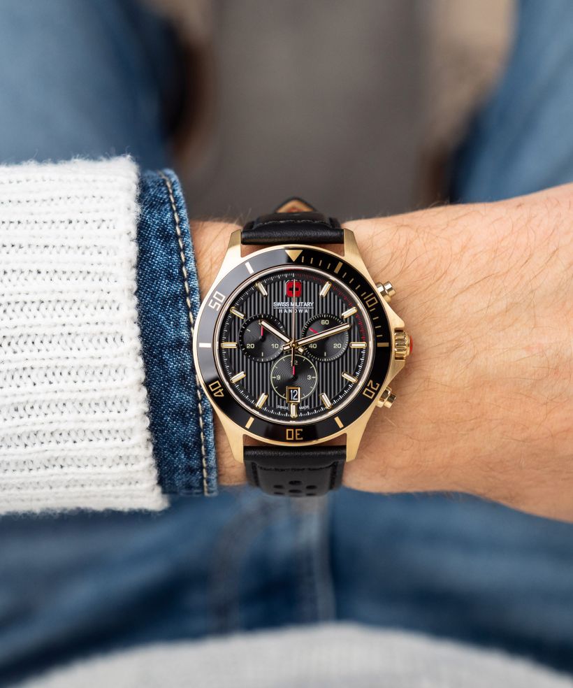 Годинник Чоловічий Swiss Military Hanowa Flagship Heritage Chronograph