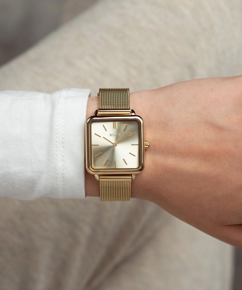 Годинник Жіночий BOWA Vienna Full-Gold Mesh 29