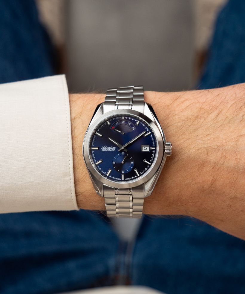 Годинник Чоловічий Adriatica Sapphire Automatic