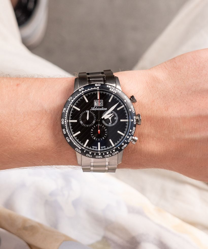 Годинник Чоловічий Adriatica Chronograph SET