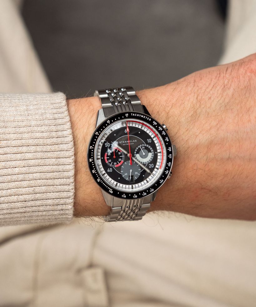 Годинник Чоловічий Sternglas Tachymeter 2.0 Chronograph