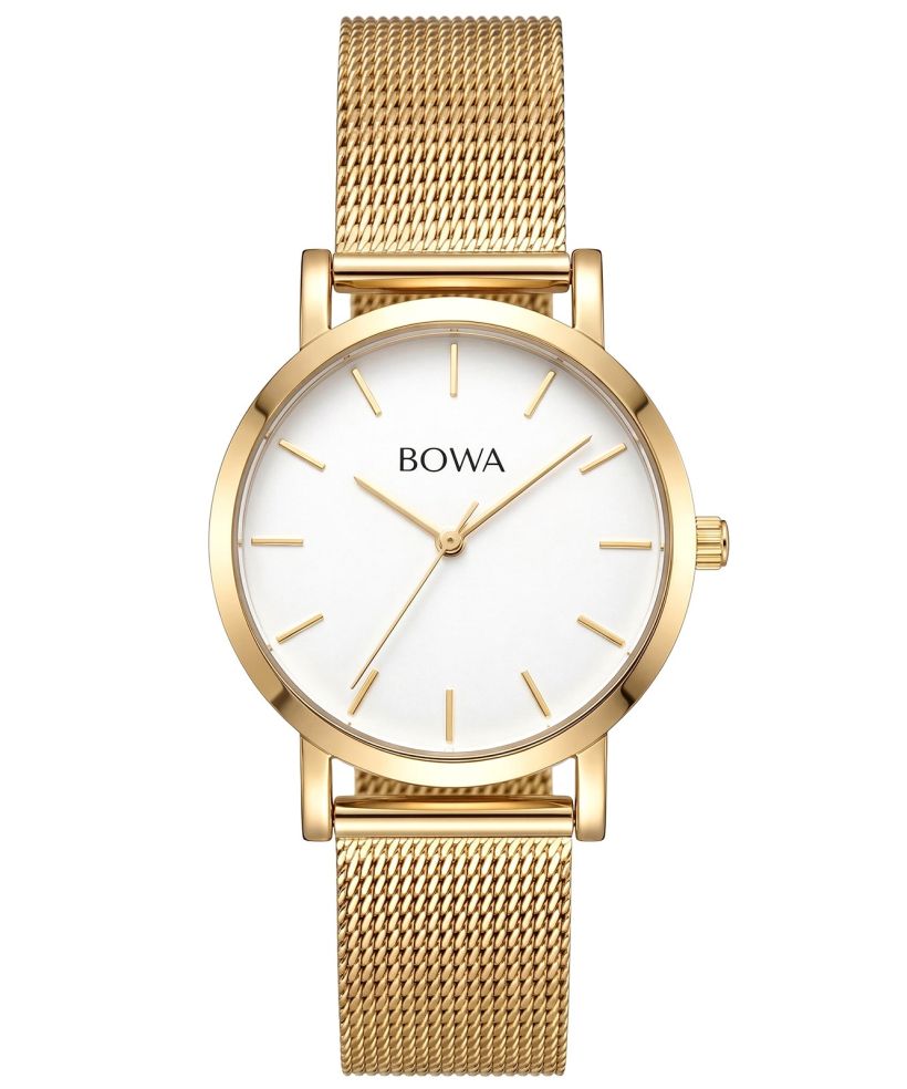 Годинник Жіночий BOWA Tokyo White-Gold Mesh 33